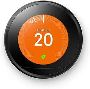 Google Nest Learning Thermostat 3rd Generation, Black - Smart Thermostat at Amazon