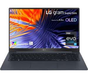 LG gram SuperSlim OLED 15.6" FHD Intel Evo Core i7-1360P Iris Xe 16GB RAM 1TB SSD Win11 990 Grams Ultrabook Laptop