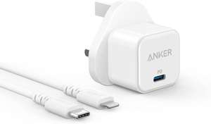 USB C Plug, Anker 20W Fast USB C PowerPort III 20W Cube iPhone Charger USB-C to Lightning Cable £14.99 Sold by Anker & Fulfilled by Amazon