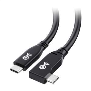 Cable Matters 1 metre Thunderbolt 4 USB-C to USB-C cable (right angle) with 20% discount Sold by Cable Matters FBA