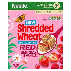 Nestle Bitesize Shredded Wheat Red Berry & Vanilla, 450g £1.75 @ Amazon