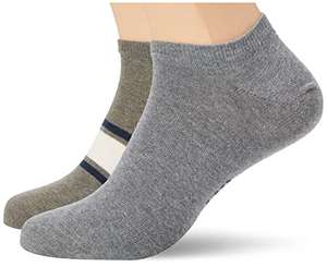 Tommy Hilfiger Men's Multicolor Melange Sneaker socks (Size 9-11) £4.51 @ Amazon