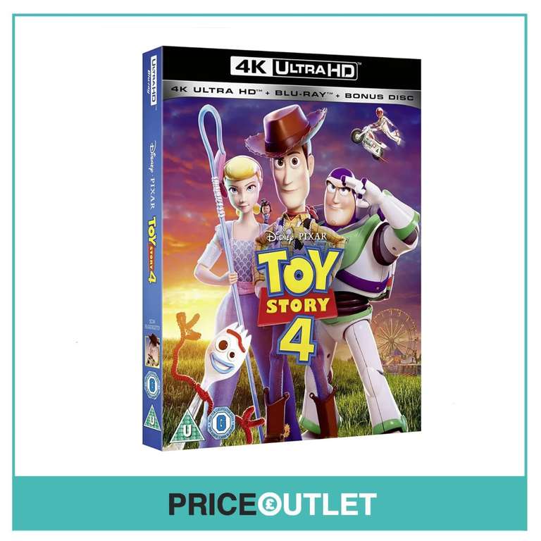 Toy Story 4 4k Blu-Ray @ priceoutlet