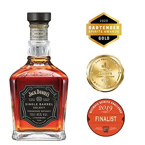 Jack Daniel's Single Barrel Select Tennessee Whiskey, 70cl - £30 with discount at checkout @ Amazon