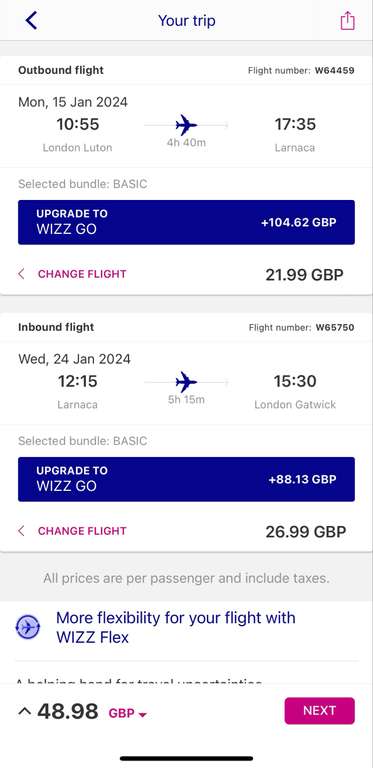 London to Jeddah Flight Via Larnaca, Cyprus Day Stop Over - Return Flights 15th Jan - 24th Jan
