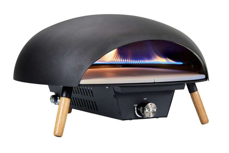 Le Feu Turtle 2.0 gas powered pizza oven 830012 35cm 15" Pizzas U Shape Burner 500c Sold by xsonly