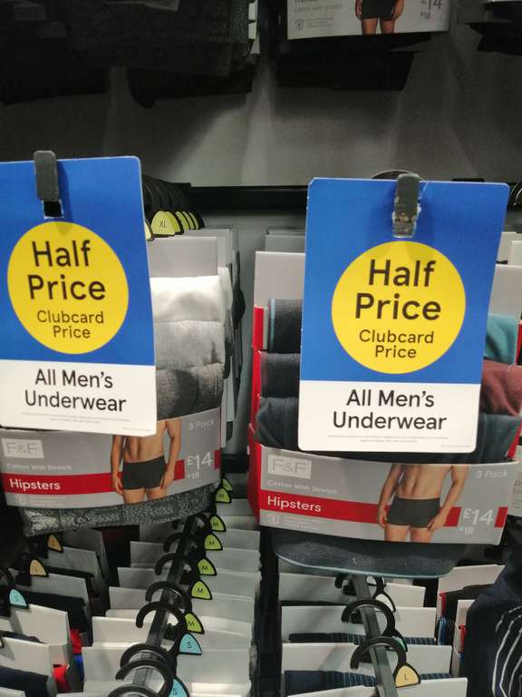 men's styling: Tesco's F&F Clothing launches Men's Underwear range