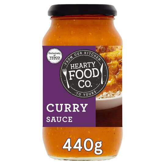 Hearty Food Co. Curry Sauce 440G - 3 for 2 Clubcard Price