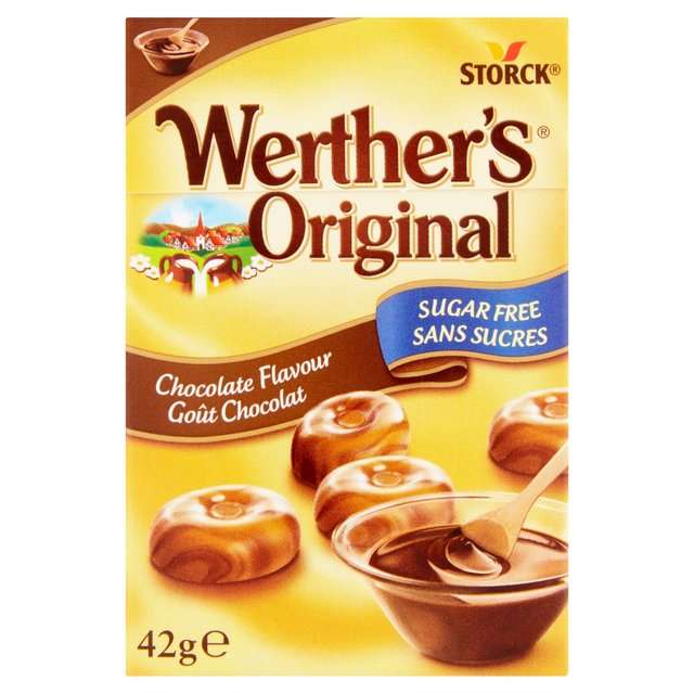 Werther's Original Chocolate Flavour Sugar Free 42g 80p @ Morrisons