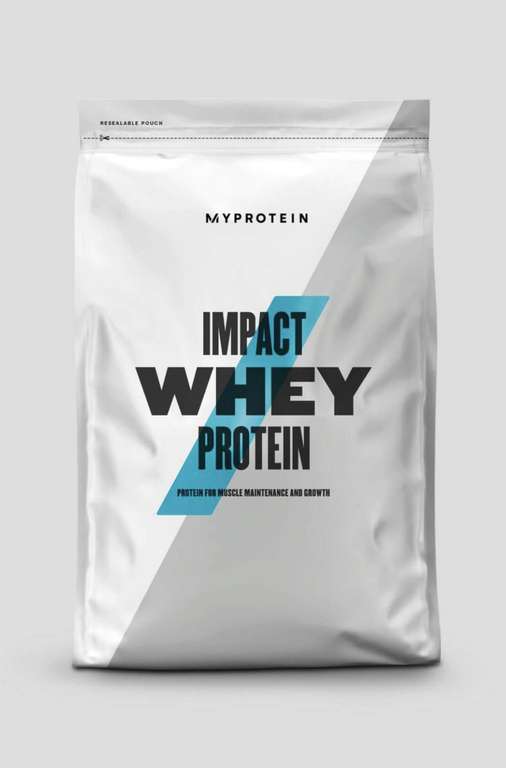 Impact Whey Protein (1KG) £13.29 @ Myprotein