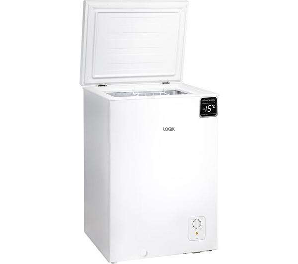 LOGIK L95CFW23 Chest Freezer - White - Free C&C