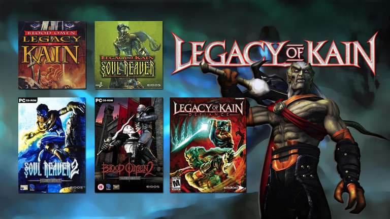 [PC-Steam] LEGACY OF KAIN: Soul Reaver 2 / Blood Omen 2 / Defiance - 69p each (save 10p with Humble Choice) - PEGI 16 @ Humble Bundle