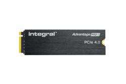 Integral 4TB Advantage Pro-1 M.2 2280 PCIe Gen4 NVMe SSD with Heatsink - DRAM - 7400MB/s R / 6700MB/s W - PCIe Gen4 x4 - TLC
