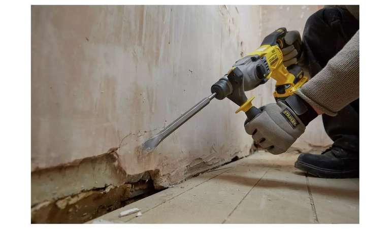 Stanley Fatmax 4Ah V20 Brushless SDS Plus Hammer Drill - 18V - £144 (Free Collection) @ Argos