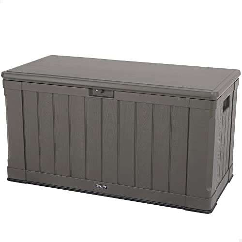 Lifetime 60089 439 Litre (116-Gallon) Storage Box for Indoor or Outdoor Use Rigid Dual-Wall HDPE - Dark Brown £80.73 @ Amazon