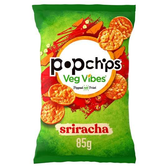 Popchips sharing bag Sriracha flavour 79p @ Farmfoods Ilford