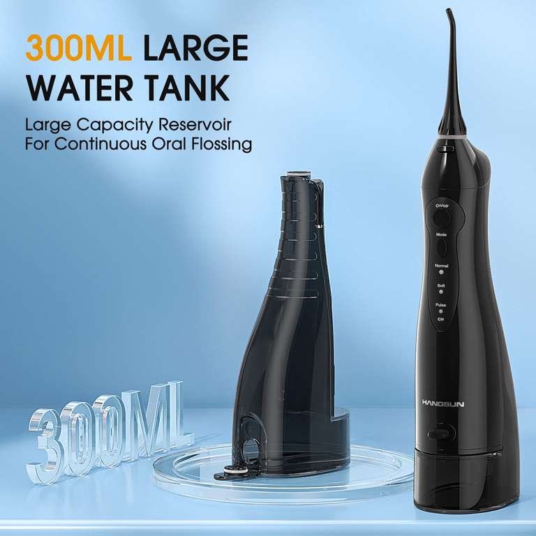 Hangsun Water Flossers for Teeth Cordless Oral Irrigator Dental Water Jet HOC760 sold by DUB TEND LIMITED FBA