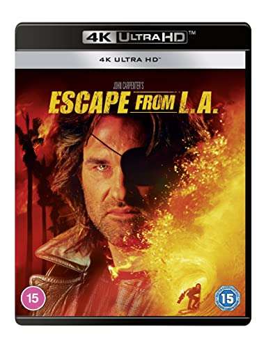 Escape from LA 4k Blu-ray £12.75 @ Amazon