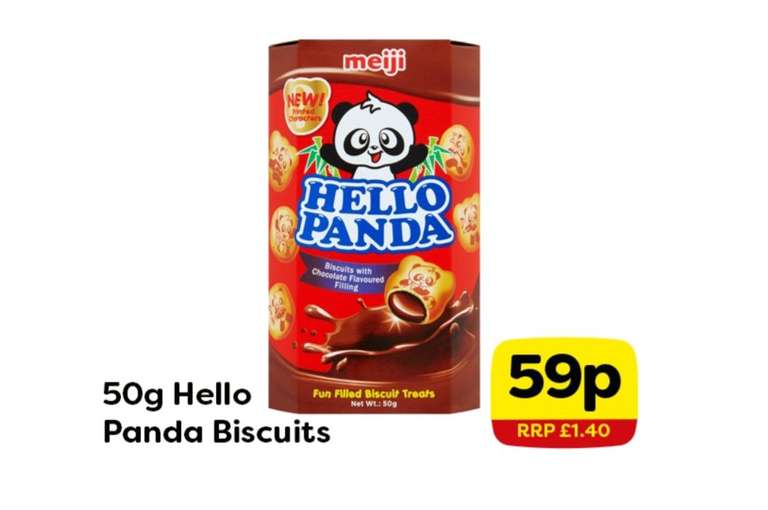 50g Hello Panda Biscuits