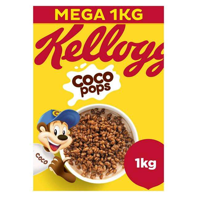 Kellogg's coco pops 1kg £3.99 @ @ FarmFoods Huyton