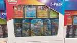 Pokémon 5 Pack Mini Tins with 4 Collector Cards £31.18 instore (Members Only) @ Costco (Southall)