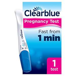 Pregnancy Test - Clearblue Rapid Detection, Result As Fast As 1 Minute, 1 Test - £2.70 @ Amazon