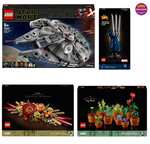 LEGO Star Wars 75257 Millennium Falcon / Icons 10314 Dried Flower £29.99 / Marvel 76250 Wolverine's Adamantium Claws £54.99 - Free C&C