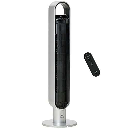 HOMCOM 39" Anion Freestanding Tower Fan with voucher - Sold and dispatched by MHSTAR