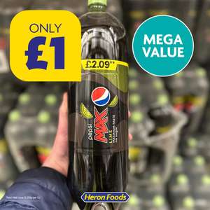 Pepsi Max Lime 2L Bottles