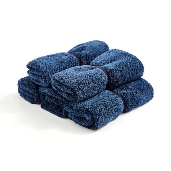 Set of 5 Gym Towels Grey or Navy Free Click & Collect
