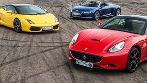 Triple Supercar Driving Blast with High Speed Passenger Ride with code