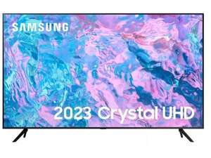 Samsung 43" CU7100 4K UltraHD HDR Smart TV - UE43CU7100KXXU