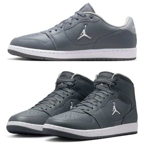 Nike Air Jordan Mens Court Connect Shoes 7-11, Grey, Low / Mid £58 (£34.20 / £52.20 W/Student Discount)