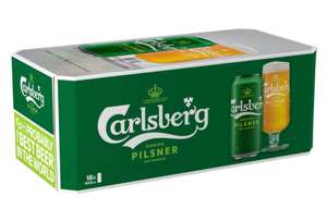Carlsberg Danish Pilsner Lager Beer Can 18x440ml - Clubcard Price
