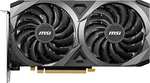 MSI GeForce RTX 3060 12GB OC Dual Fan Ventus - £279.88 @ Amazon