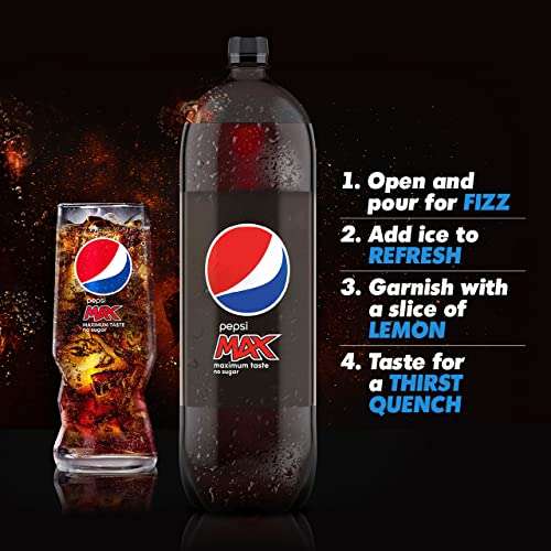 10 x 2 litre Pepsi max £14.00 or £12.01 Subscribe and Save @ Amazon