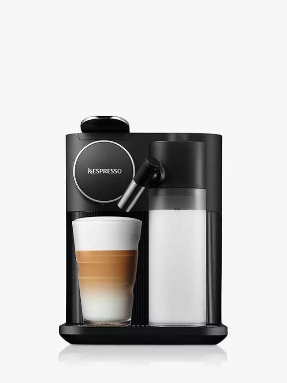 Nespresso EN650 Gran Lattissima Capsule Coffee Machine by De'Longhi, Black £229.99 at John Lewis & Partners
