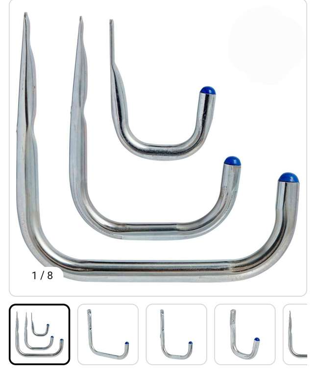 Wilko Light Duty Hooks 6 Pack now £4 + Free Click and Collect @ Wilko