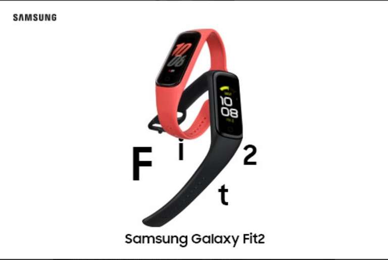 Samsung Galaxy Fit2 Smart Watch - Scarlet/ Black - C&C (limited stock)