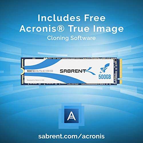 Sabrent Rocket Q 500GB NVMe PCIe Gen. 3 X 4 M.2 2280 R/W 2000/1000MB/s £25.99 delivered @ Amazon / Store4Memory