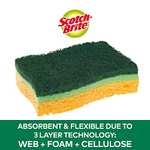Scotch-Brite Classic Ultra Scrub Sponge, 10 pieces in pack £7.69 @ Amazon