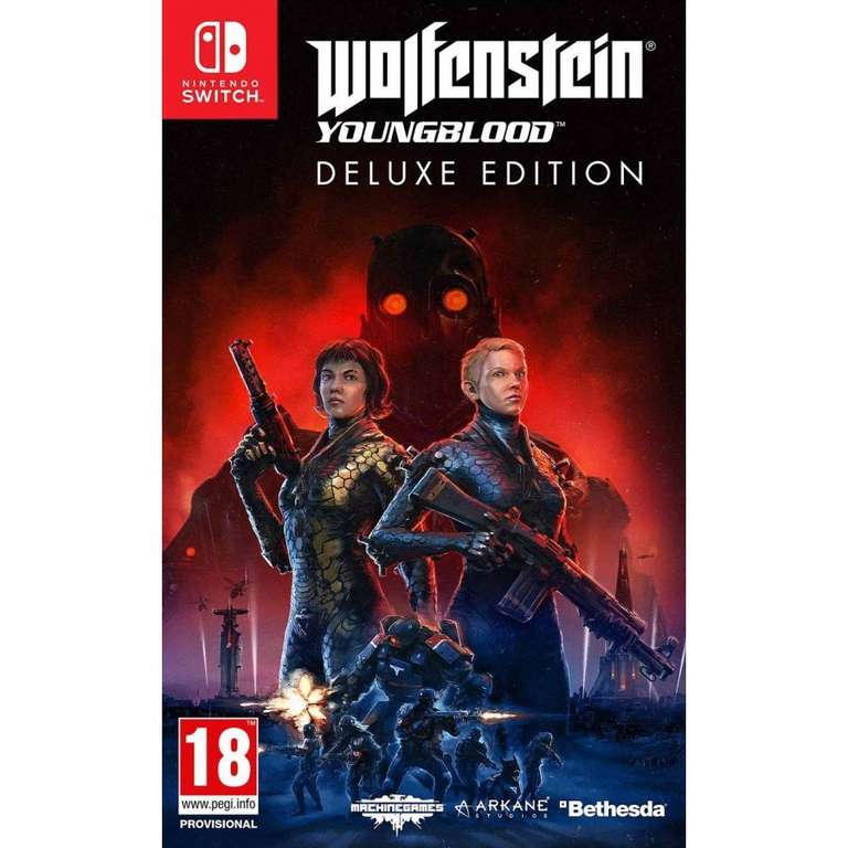 Wolfenstein: Youngblood Deluxe Edition [Code in a Box] (Switch)