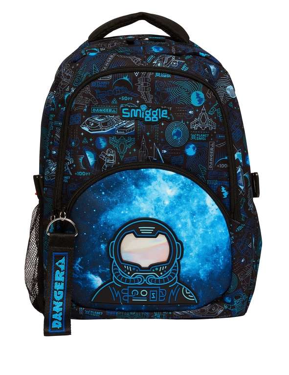 SMIGGLE Kids' Space Lunchbox now £6.50 matching Back pack £13.50 with Free click and collect From Marks and Spencers