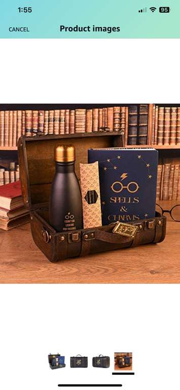 Harry Potter Premium Gift Set with Insulated Metal Bottle in Wooden Trunk £29.15 @ Amazon