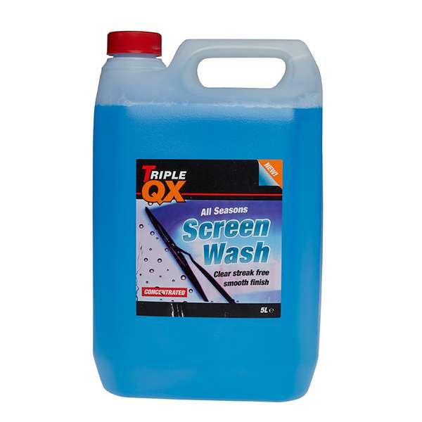 TRIPLE QX Concentrated Screenwash 5Ltrs - Free click & collect - With code