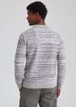Ecru Stripe Textured Knitted Jumper , Size XL + 99p C&C