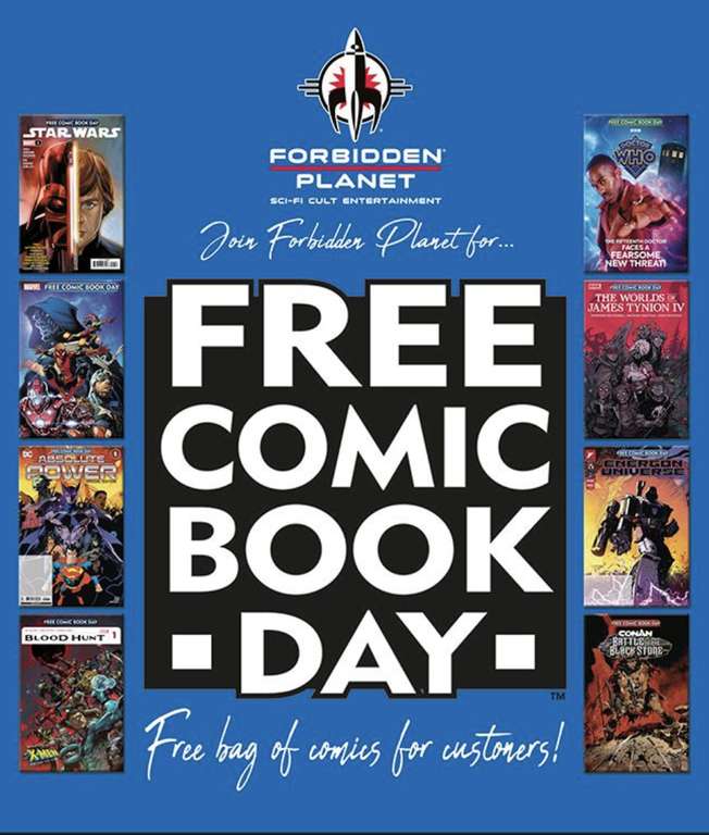 Free Selected Comics For Comic Book Day