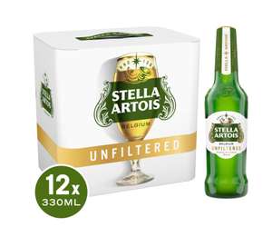 Stella Artois Unfiltered 12 x 330ml £7 at Sainsbury’s in Maidenhead