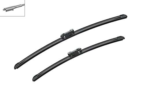Bosch A011S Wiper Blades - Front Pair, 550 mm/450 mm