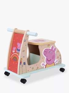 Peppa Pig Ride-On Scooter (+£2.50 C&C)